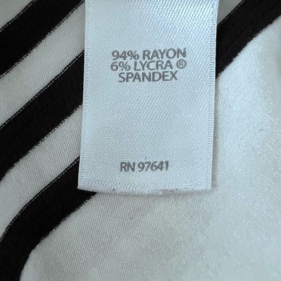 J. Jill Wearever Collection Sz SP Striped Tunic knit Top - Picture 5 of 6